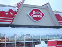 Store front for Dairy Queen