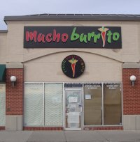 Store front for Mucho Burrito