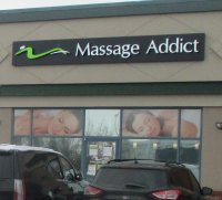 Store front for Massage Addict
