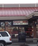 Store front for Pizza Crave
